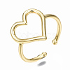 Brass Cuff Rings X-RJEW-N035-040-NF-4