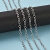 Tarnish Resistant 304 Stainless Steel Cable Chains CHS-R009-10-7