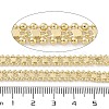Rack Plating Brass Chains CHC-F018-06G-03-2