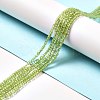 Natural Peridot Beads Strands G-D467-A11-4