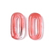 Cherry Quartz Glass Oval Pendants G-N342-105D-1