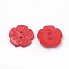 2-Hole Acrylic Buttons BUTT-Q037-08-3