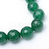 Natural White Jade Bead Strands G-R346-10mm-05-2