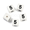 Glazed Porcelain Beads PORC-R003-07-05-1