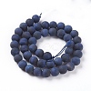 Natural Tiger Eye Beads Strands G-F616-01A-6mm-2