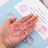 Transparent Acrylic Pendants TACR-T024-01B-903-5