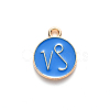 Alloy Enamel Pendants X-ENAM-S124-01B-02E-2
