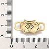 Brass Cubic Zirconia Buckles KK-M278-01B-G-3