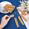 Rectangle Leather Drawer Handles AJEW-WH0251-71A-3