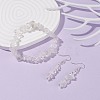 Natural Quartz Crystal Chips Beaded Jewelry Set SJEW-JS01232-05-2