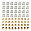 50Pcs Natural Howlite Beads G-TAD0001-09-2