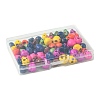 80Pcs 8 Colors Synthetic Turquoise Beads TURQ-FS0001-08-6