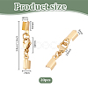 20Pcs 304 Stainless Steel Lobster Claw Clasps STAS-PH0006-15-2