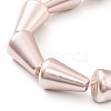 Electroplated Shell Pearl Beads Strands BSHE-G027-06-4