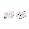 Non-Tarnish 201 Stainless Steel Link Connectors X-STAS-S110-088P-2