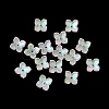 Dyed & Heated Glass Bead Caps GLAA-Z019-01C-1