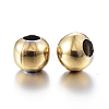 Round PVD Vacuum Plating 304 Stainless Steel Beads X-STAS-F105-03-6mm-2
