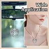5Pcs 5 Styles Alloy Pendants PALLOY-GO00049-5