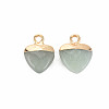 Natural Green Aventurine Charms G-N326-121-08-2