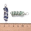 Natural & Synthetic Mixed Stone Pointed Pendants GG-N001-01P-3