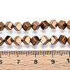 Electroplated Synthetic Non-magnetic Hematite Beads Strands G-T139-62C-4