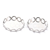 Non-Tarnish 304 Stainless Steel Cabochon Settings STAS-Y001-09E-P-2