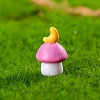 Mushroom Theme Resin Miniature Ornaments PW-WGAC4D8-04-1