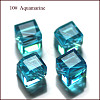 Imitation Austrian Crystal Beads SWAR-F069-6x6mm-10-1