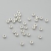 Rack Plating Brass Round Spacer Beads KK-I601-3mm-S-RS-2