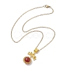 304 Stainless Steel Necklaces NJEW-MZ00026-03-4