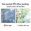 Waterproof PVC Colored Laser Stained Window Film Static Stickers DIY-WH0314-112-8