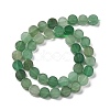 Natural Green Aventurine Beads Strands G-C159-B09-01-3