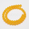 Natural & Dyed Malaysia Jade Bead Strands X-G-A146-8mm-A03-2