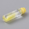 Transparent Glass Bottle Pendant Decorations EGLA-B002-01A-3