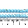 Opaque Glass Beads Strands EGLA-A035-P6mm-L08-4