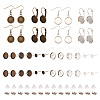 Fashewelry Brass Earring Finding Sets FIND-FW0001-19-10