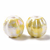 Handmade Pearlized Porcelain Beads PORC-G010-02A-3