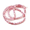 Imitation Jade Glass Beads Strands GLAA-P058-04A-03-2