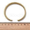Braided 304 Stainless Steel Cuff Bangles for Women BJEW-A067-08G-5