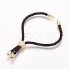 Nylon Cord Bracelet Making MAK-P005-02G-1