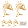 20Pcs Brass Pendants KK-BBC0002-91-1