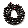 Natural Garnet Gemstone Beads Strands X-G-R263-7mm-2