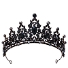 Alloy Rhinestone Crown Hair Bands PW-WG903DF-24-1