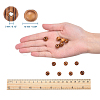 Original Color Natural Wood Beads TB611Y-10mm-LF-3