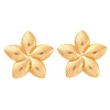 304 Stainless Steel Stud Earrings for Women EJEW-K306-19G-4