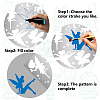 Stainless Steel Cutting Dies Stencils DIY-WH0238-118-4