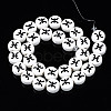 Handmade Porcelain Ceramic Beads Strands PORC-S502-032D-2
