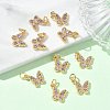SHEGRACE Brass Pave Clear Cubic Zirconia Pendants XGRQ3Q926-628G-D-4