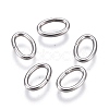 Tarnish Resistant 304 Stainless Steel Open Jump Rings STAS-F250-11P-M-2