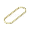Rack Plating Alloy Linking Rings PALLOY-K023-07G-2